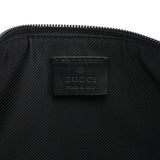Gucci 039 1103 Grey Black GG Boat Pochette