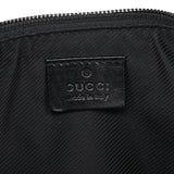 Gucci 039 1103 Grey Black GG Boat Pochette