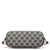 Gucci 039 1103 Grey Black GG Boat Pochette