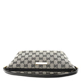 Gucci 039 1103 Grey Black GG Boat Pochette