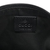 Gucci 039 1103 Grey Black GG Boat Pochette