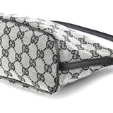 Gucci 039 1103 Grey Black GG Boat Pochette