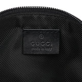 Gucci 039 1103 Grey Black GG Boat Pochette
