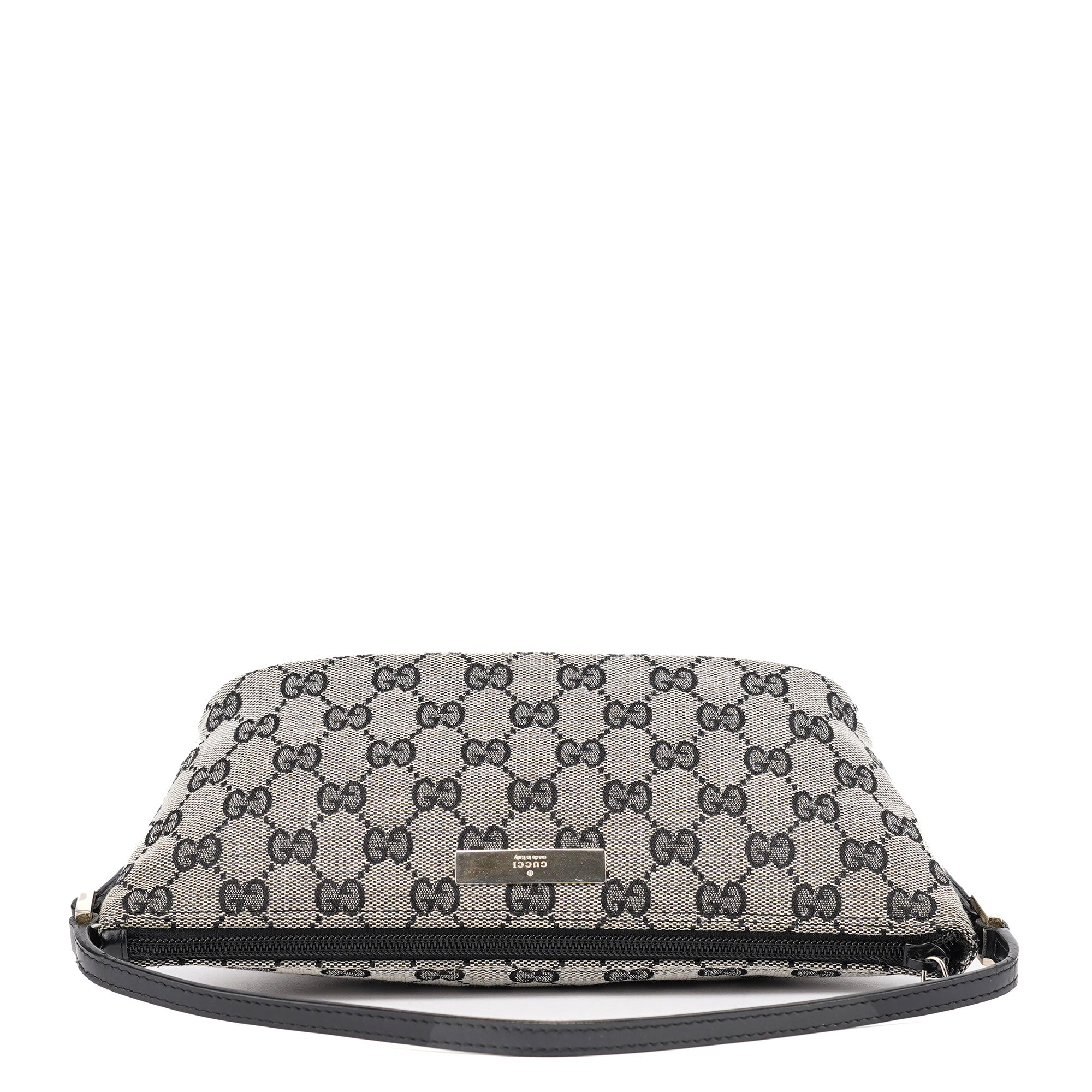 Gucci 039 1103 Grey GG Boat Pochette
