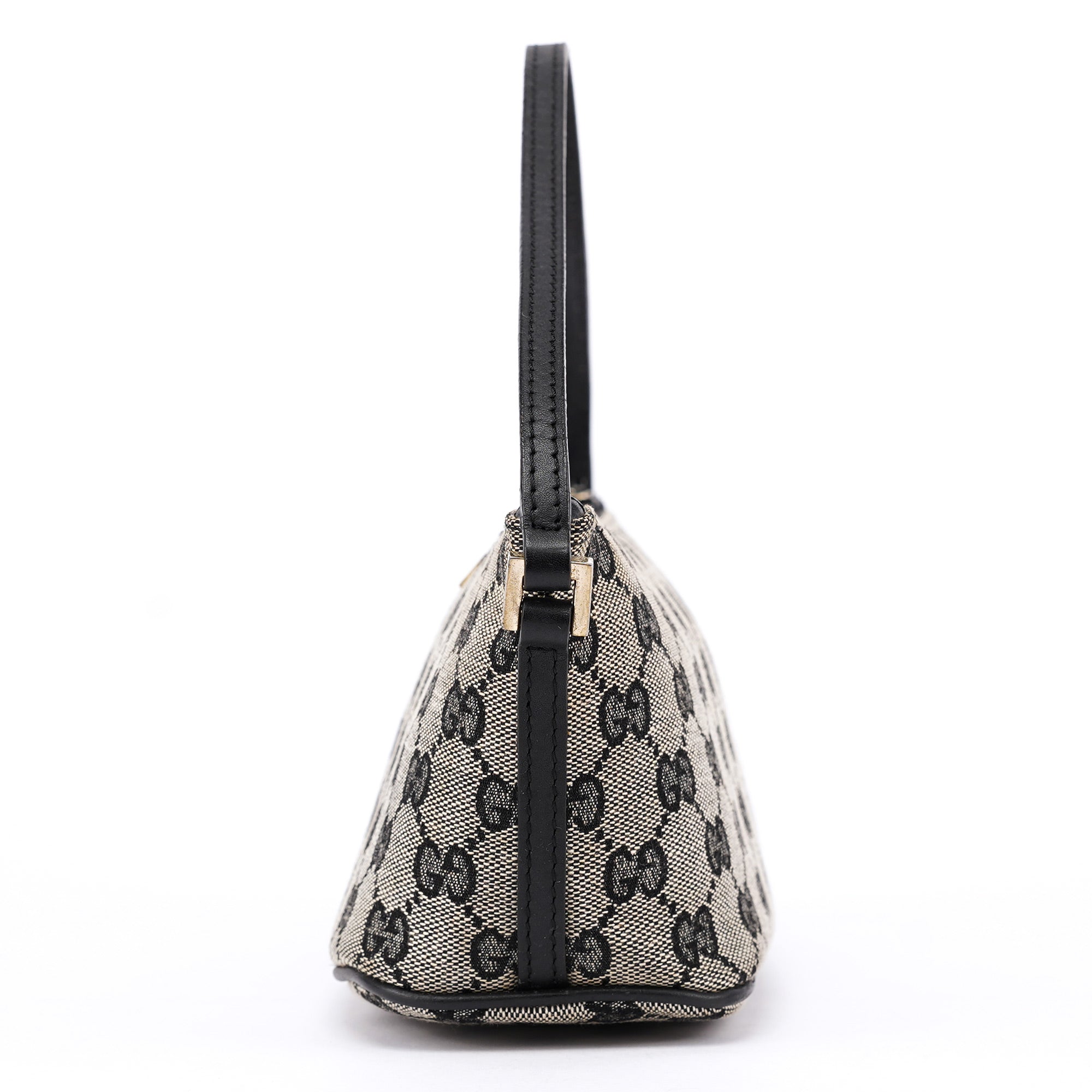 Gucci 039 1103 Grey GG Boat Pochette