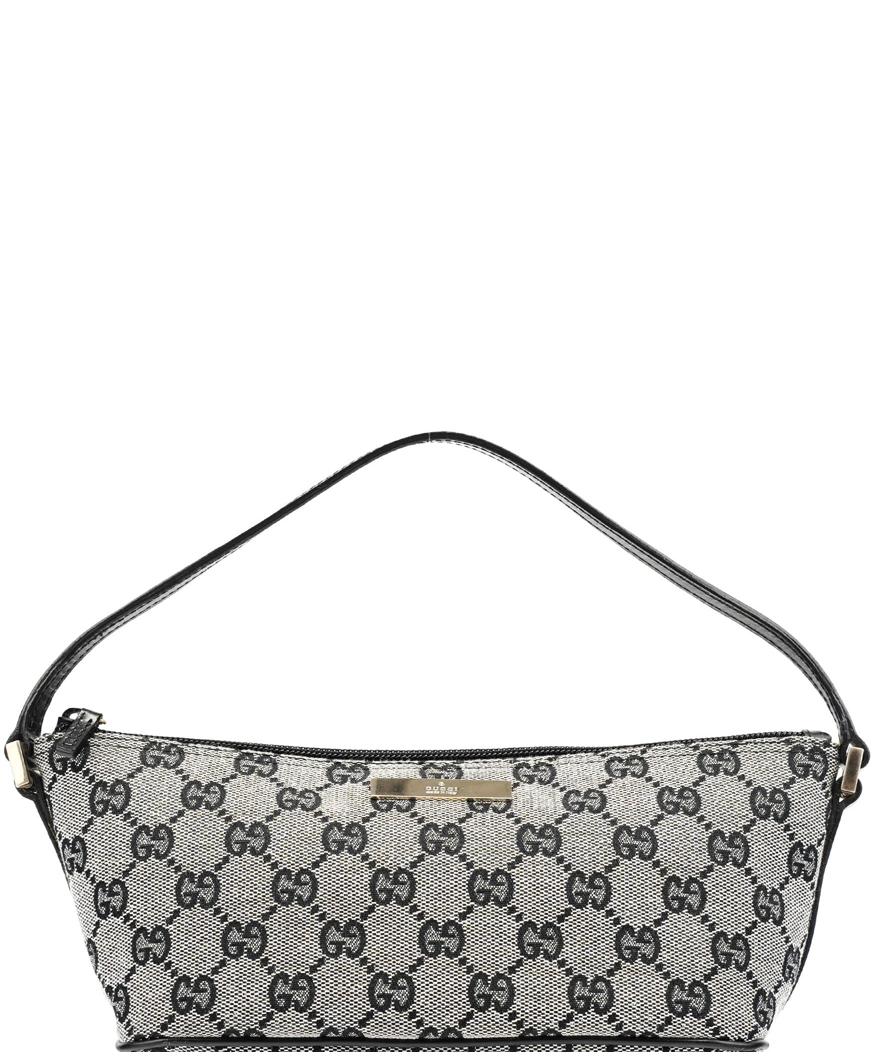 Gucci 039 1103 Grey GG Boat Pochette