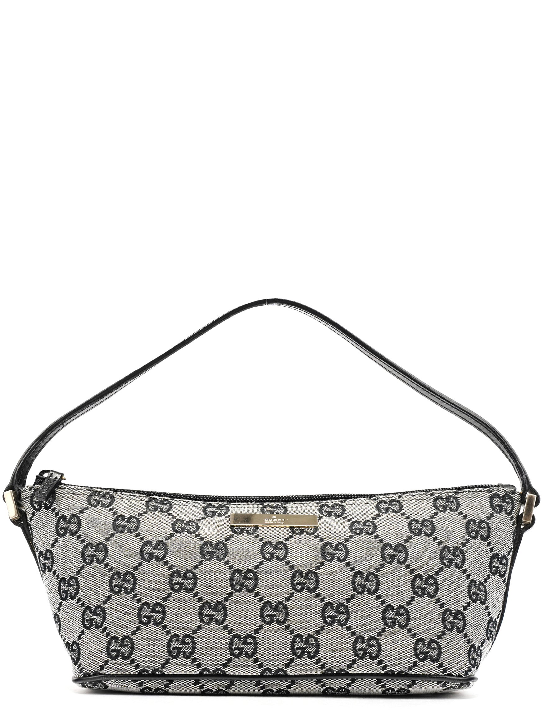 Gucci 039 1103 Grey GG Boat Pochette