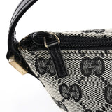 Gucci 039 1103 Grey GG Boat Pochette