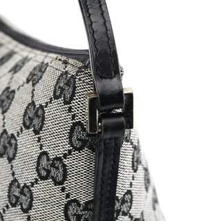 Gucci 039 1103 Grey GG Boat Pochette