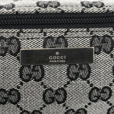 Gucci 039 1103 Grey GG Boat Pochette