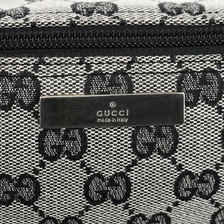 Gucci 039 1103 Grey GG Boat Pochette