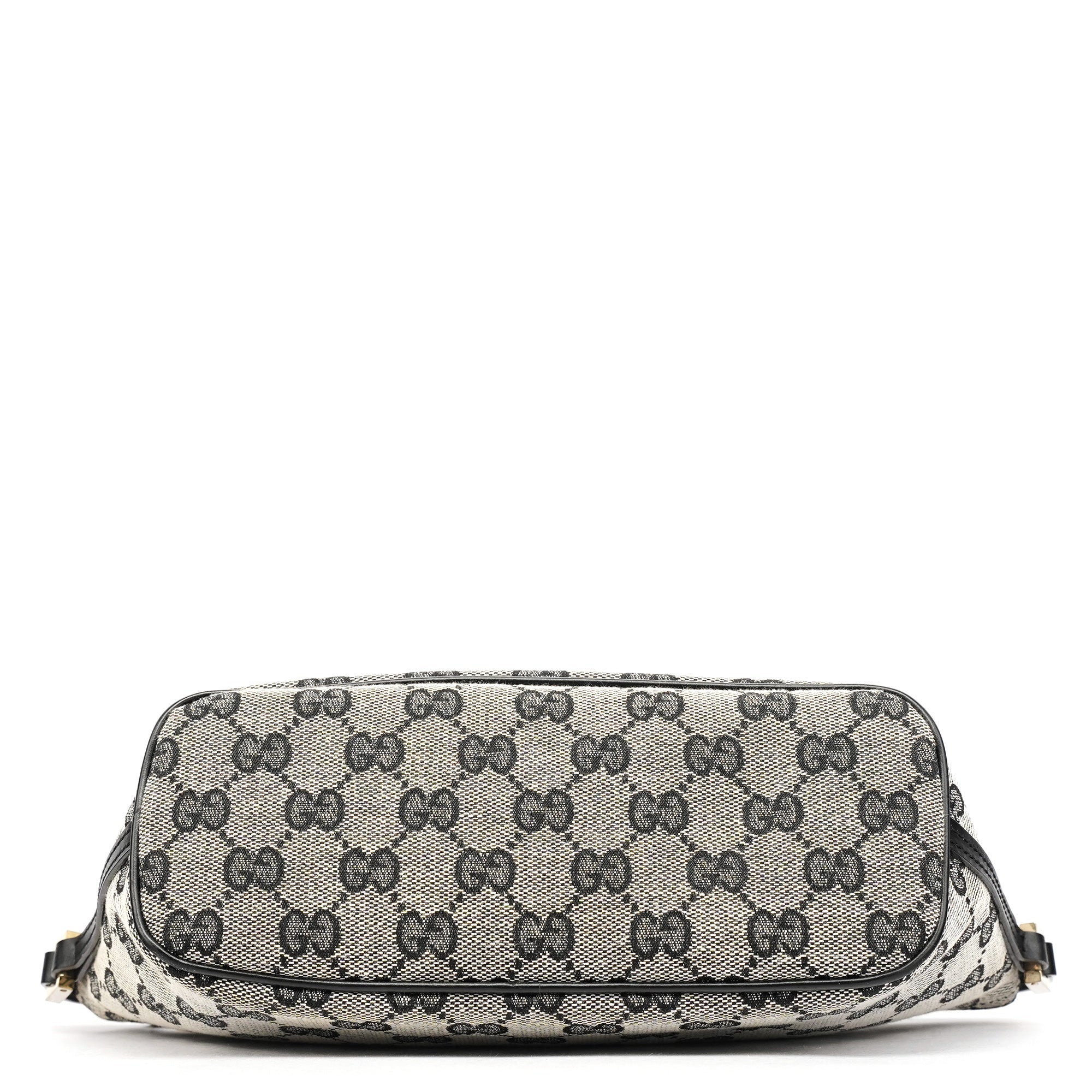 Gucci 039 1103 Grey GG Boat Pochette