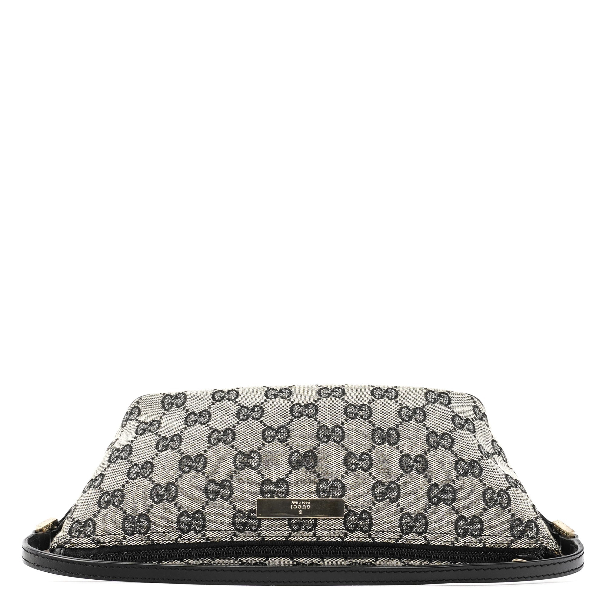 Gucci 039 1103 Grey GG Boat Pochette