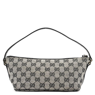 Gucci 039 1103 Grey GG Boat Pochette