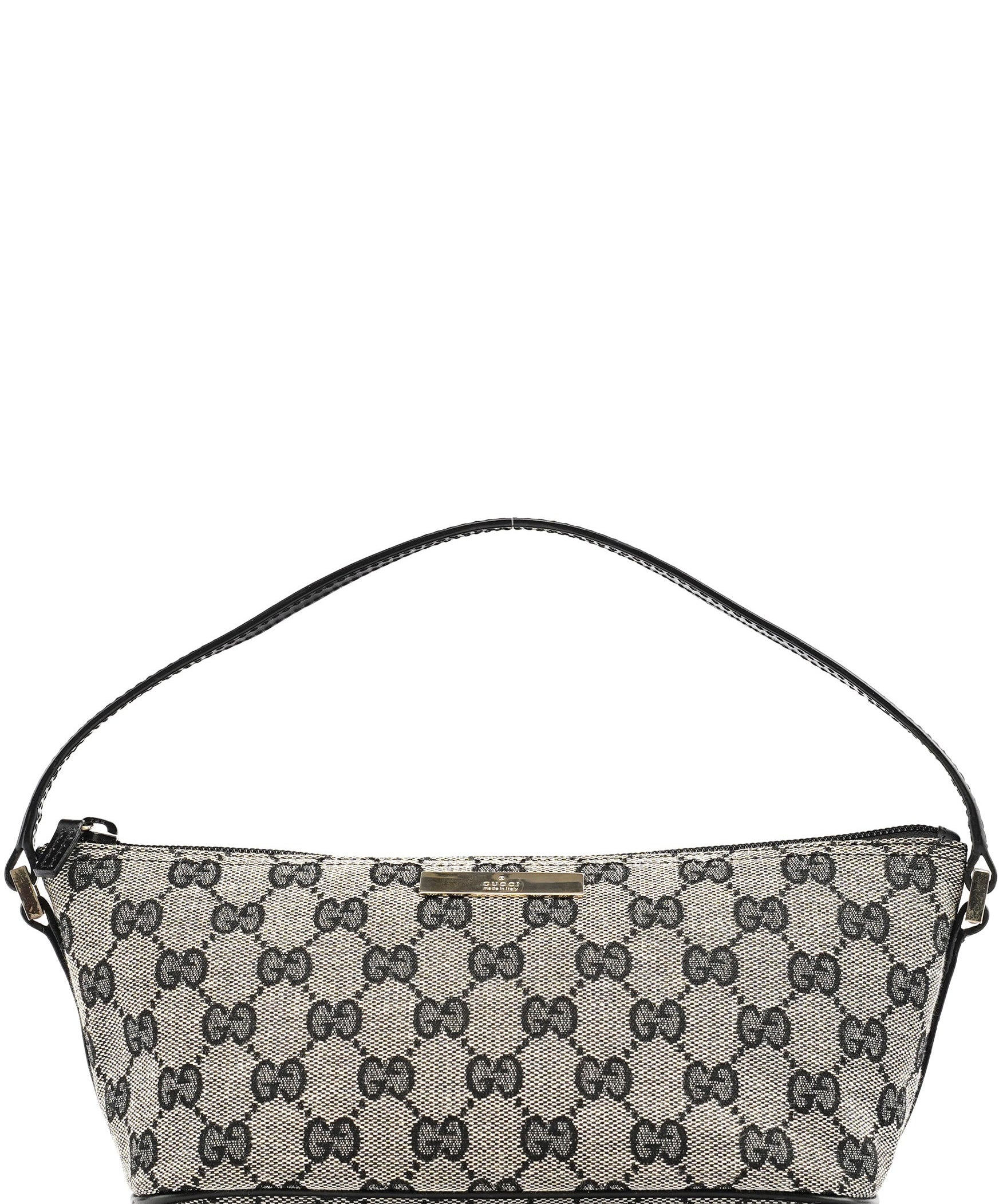 Gucci 039 1103 Grey GG Boat Pochette