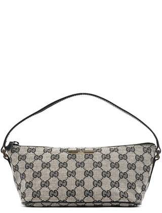 Gucci 039 1103 Grey GG Boat Pochette