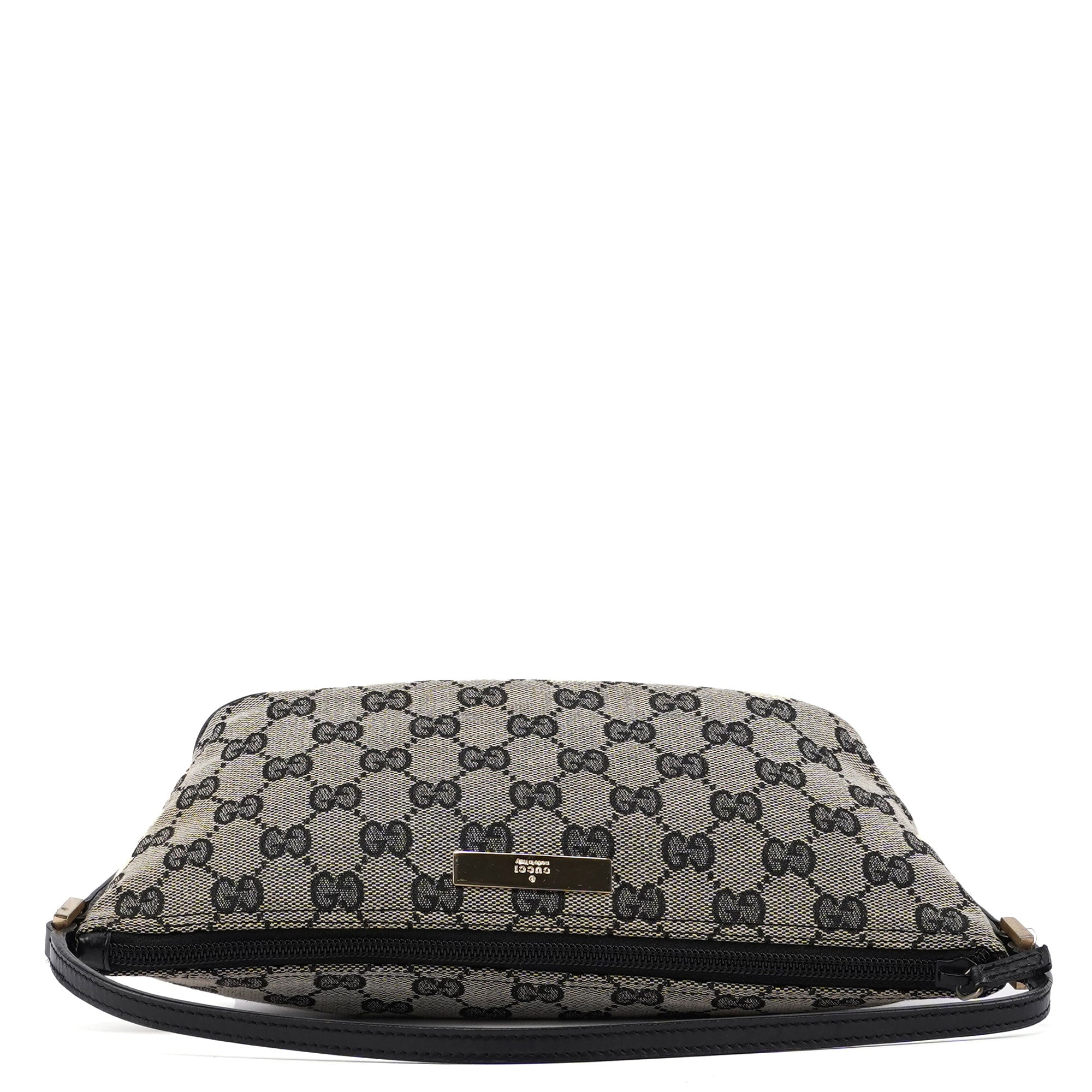 Gucci 039 1103 Grey GG Boat Pochette