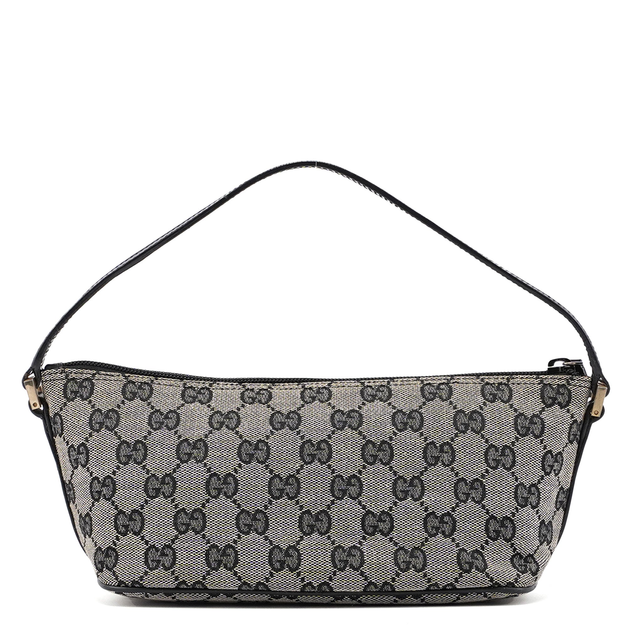 Gucci 039 1103 Grey GG Boat Pochette