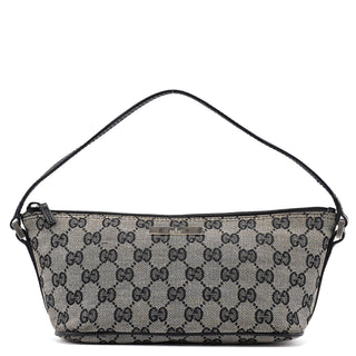 Gucci 039 1103 Grey GG Boat Pochette