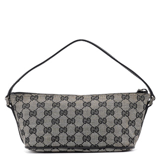 Gucci 039 1103 Grey GG Boat Pochette