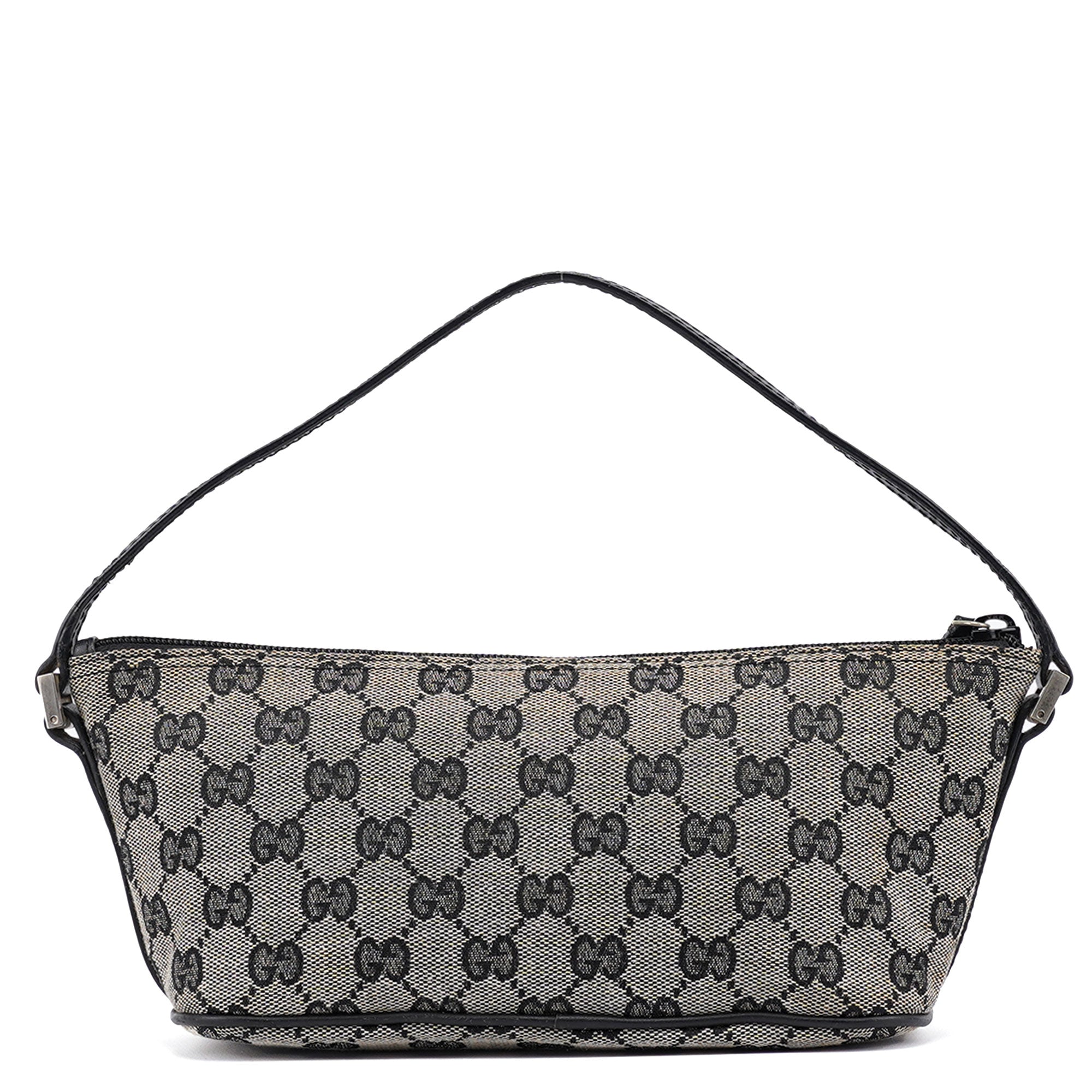 Gucci 039 1103 Grey GG Boat Pochette