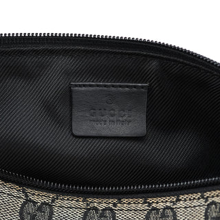 Gucci 039 1103 Grey GG Boat Pochette