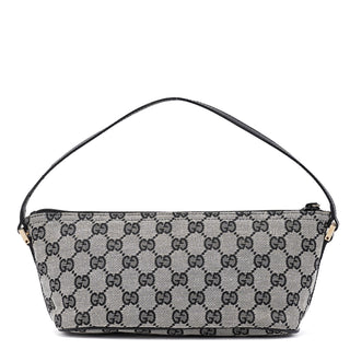 Gucci 039 1103 Grey GG Boat Pochette