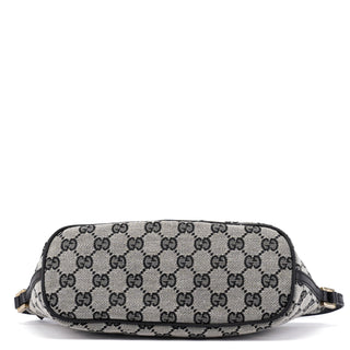 Gucci 039 1103 Grey GG Boat Pochette