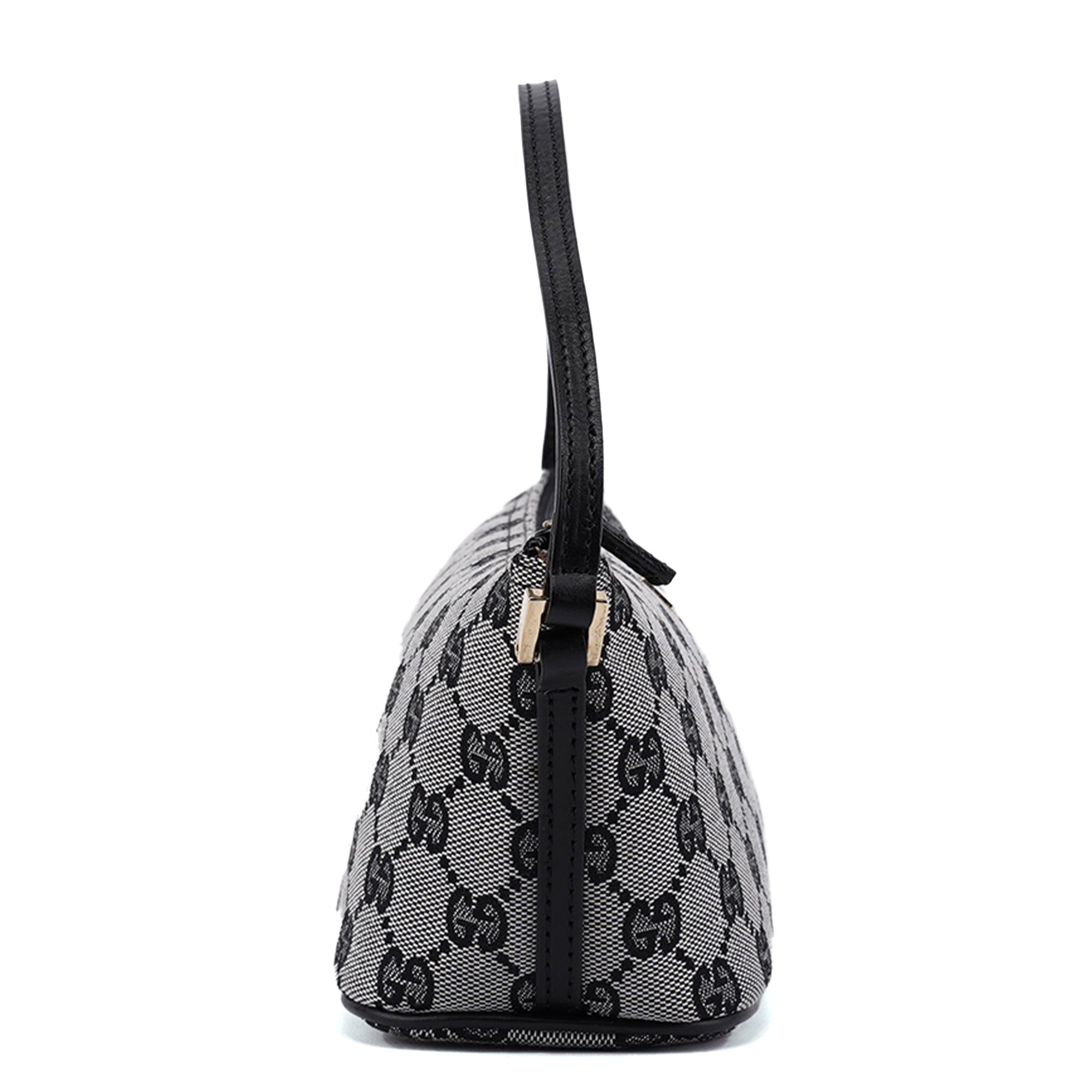 Gucci 039 1103 GG Boat Pochette en toile GG grise