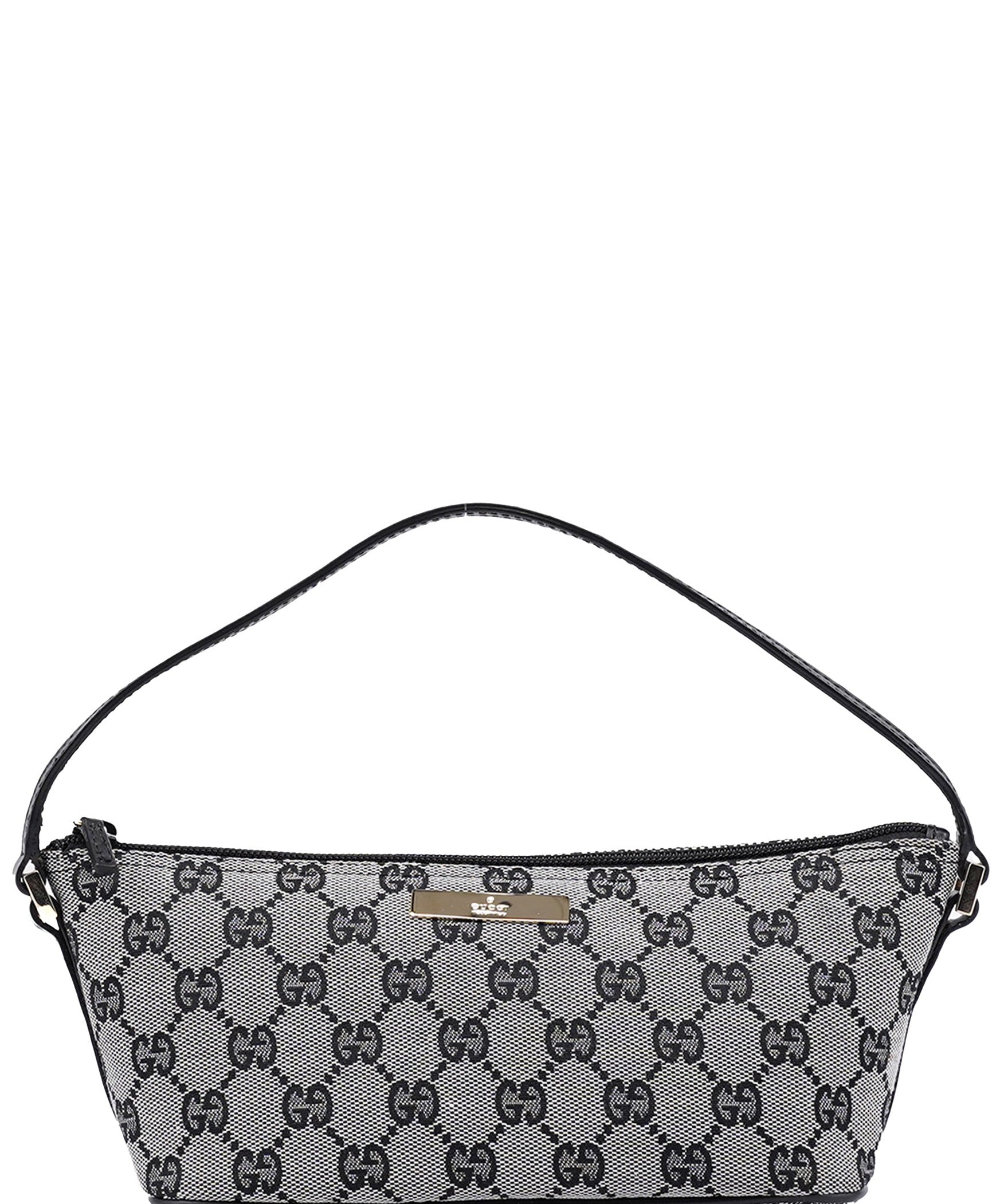 Gucci 039 1103 Grey GG Boat Pochette