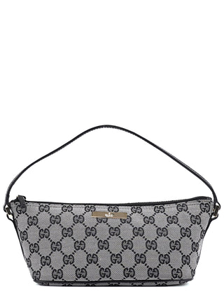 Gucci 039 1103 Grey GG Boat Pochette