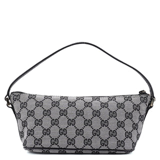 Gucci 039 1103 Grey GG Boat Pochette