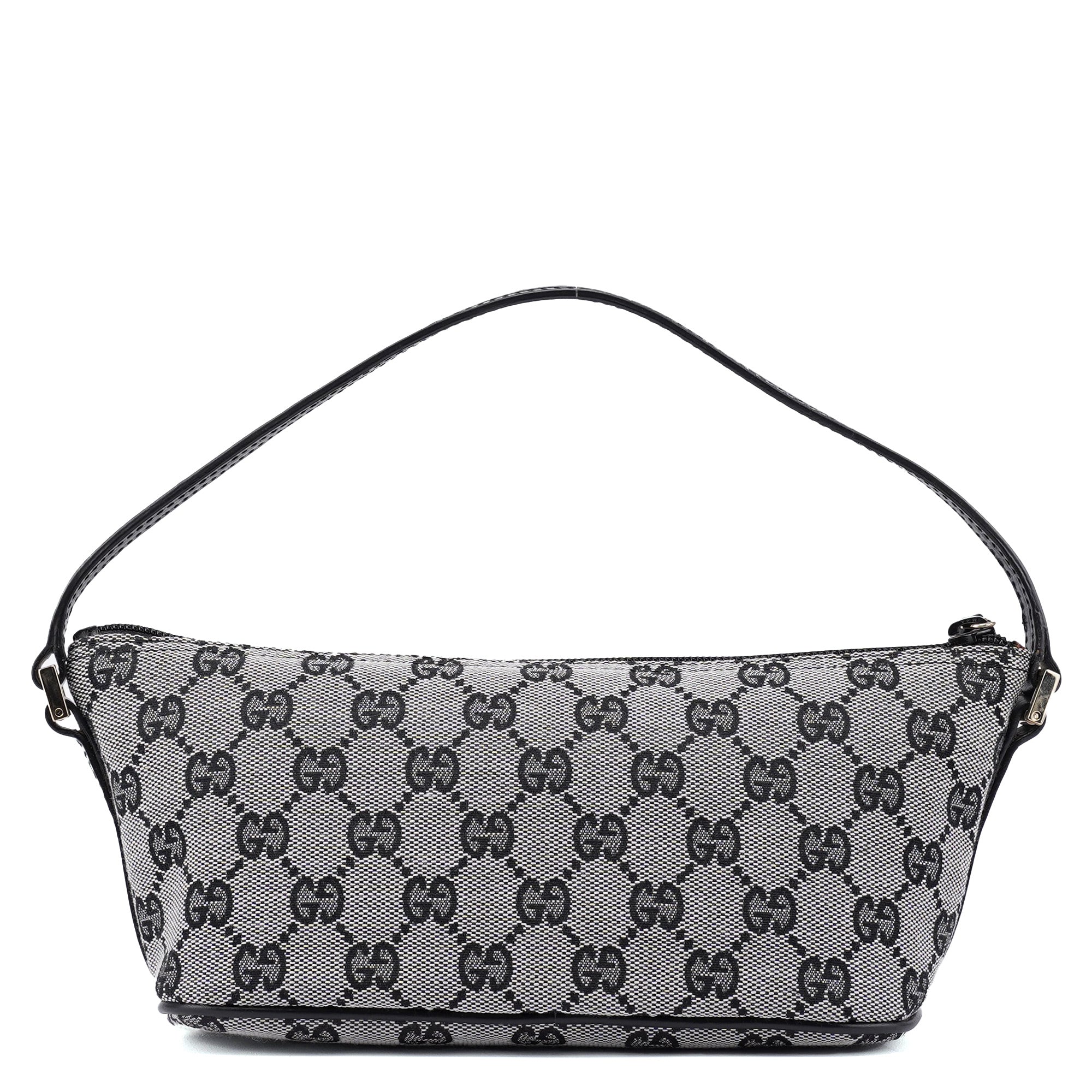 Gucci 039 1103 Grey GG Boat Pochette