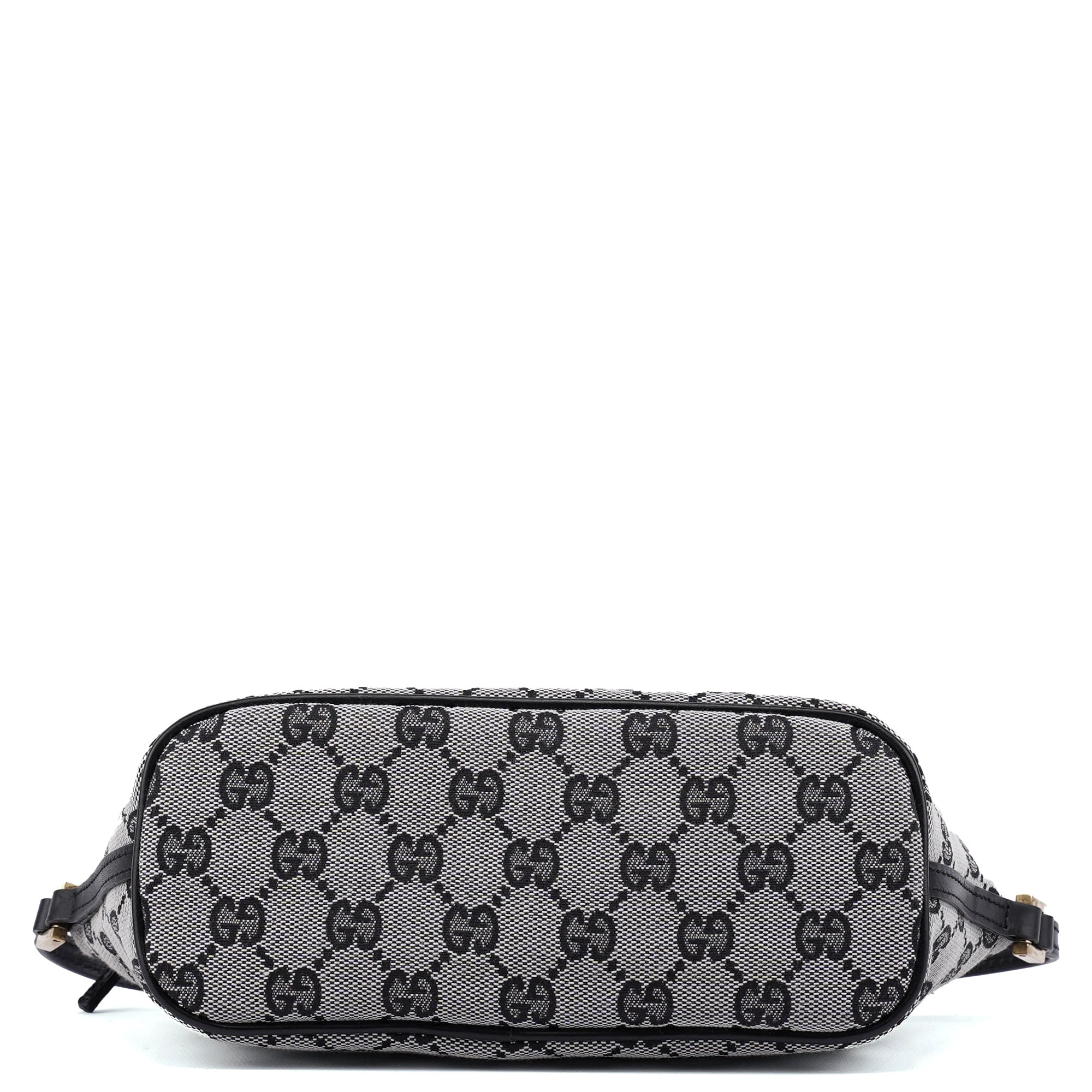 Gucci 039 1103 GG Boat Pochette en toile GG grise
