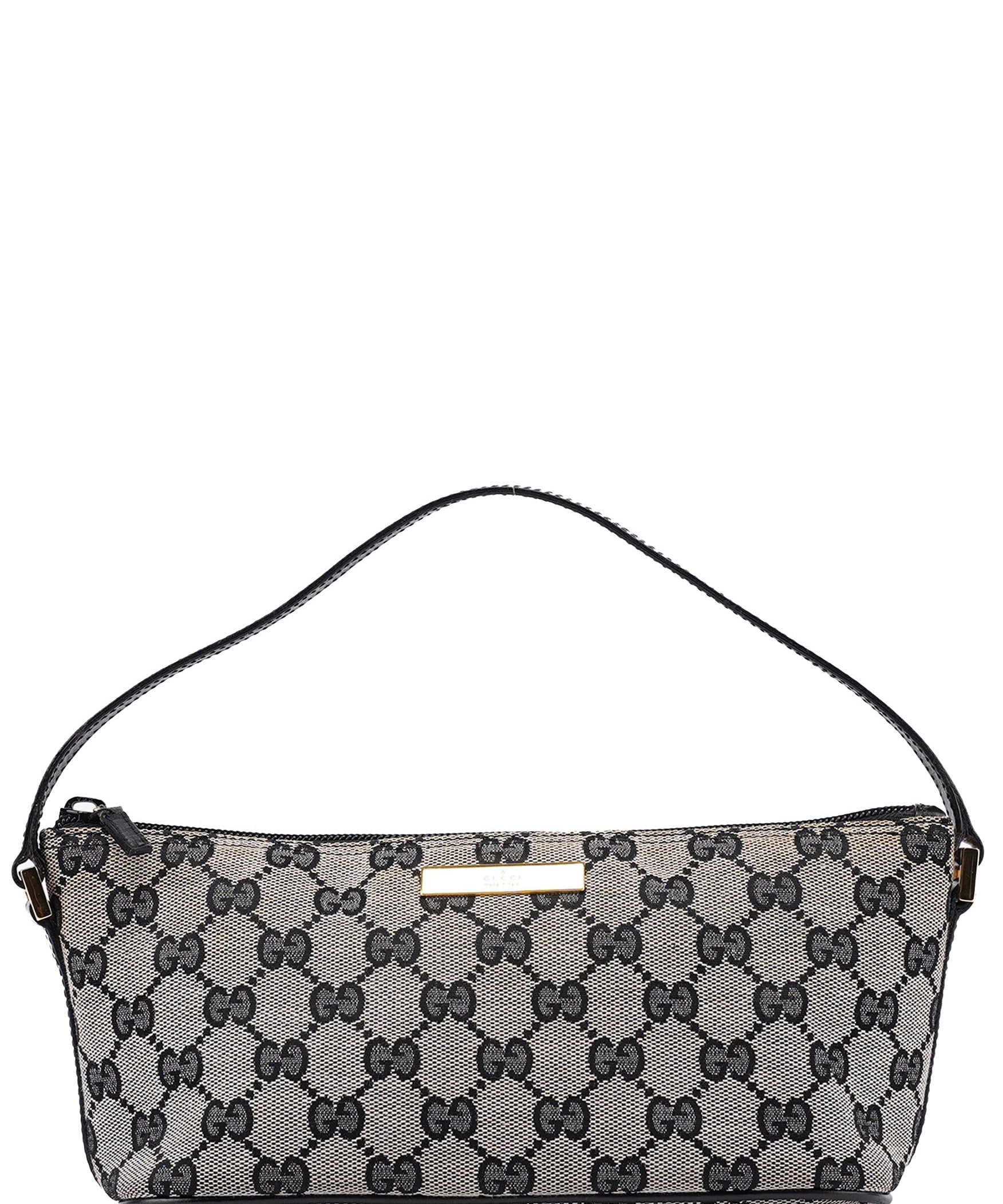 Gucci 039 1103 Grey GG Boat Pochette