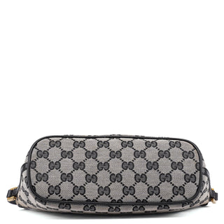 Gucci 039 1103 Grey GG Boat Pochette