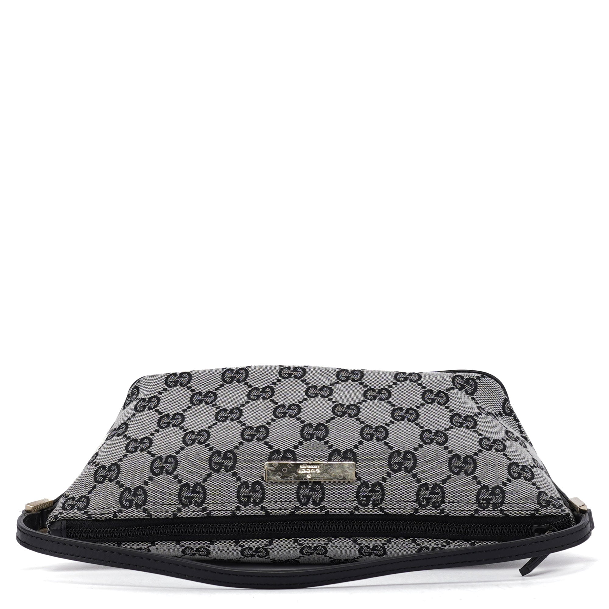 Gucci 039 1103 Grey GG Boat Pochette