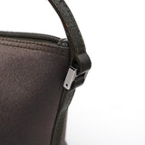 Gucci 039 1103 Olive Satin Boat Pochette