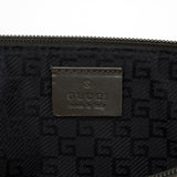 Gucci 039 1103 Olive Satin Boat Pochette
