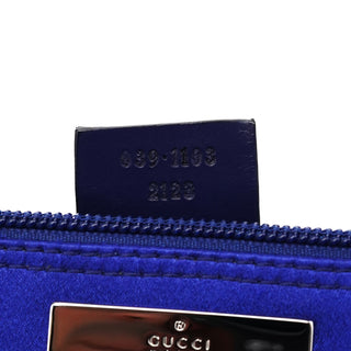 Gucci 039 1103 Royal Blue Boat Pochette
