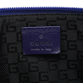 Gucci 039 1103 Royal Blue Boat Pochette