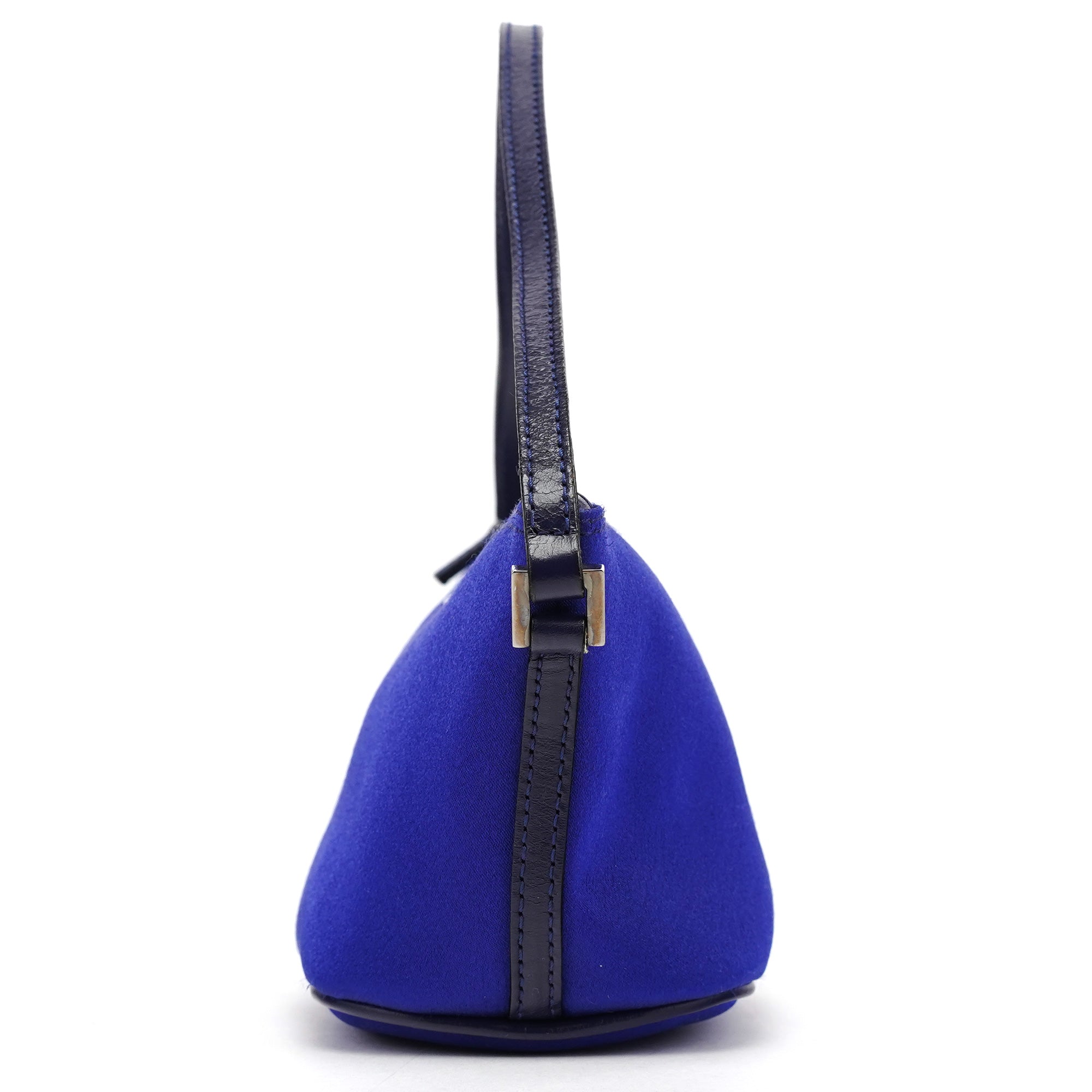 グッチ 039-1103 ポーチ ブルー  GUCCI ハンドポーチ Gucci 039 1103 Royal Blue Boat Pochette – Rediscover Vintage