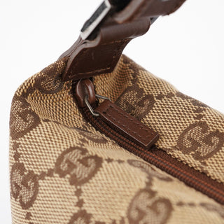 Gucci 039 1147 Beige Brown GG Handbag