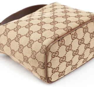 Gucci 039 1147 Beige Brown GG Handbag
