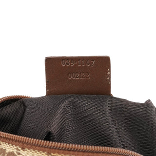 Gucci 039 1147 Beige Brown GG Handbag