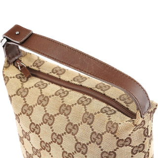 Gucci 039 1147 Beige Brown GG Handbag