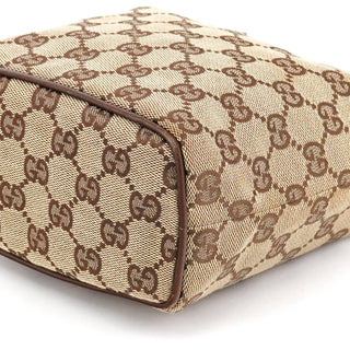 Gucci 039 1147 Beige Brown GG Handbag