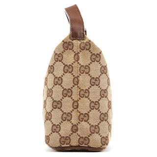 Gucci 039 1147 Beige Brown GG Handbag