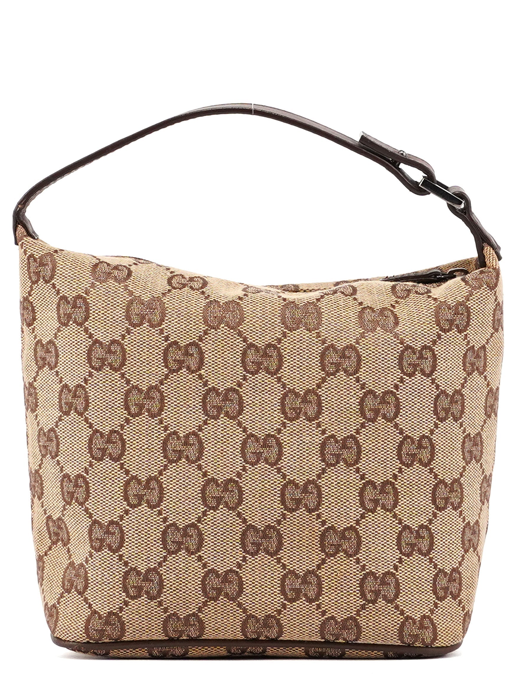 039 1147 Beige Brown GG Handbag - Main Image