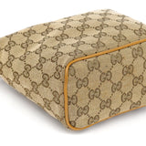 Gucci 039 1147 Handtasche aus beigem GG Canvas